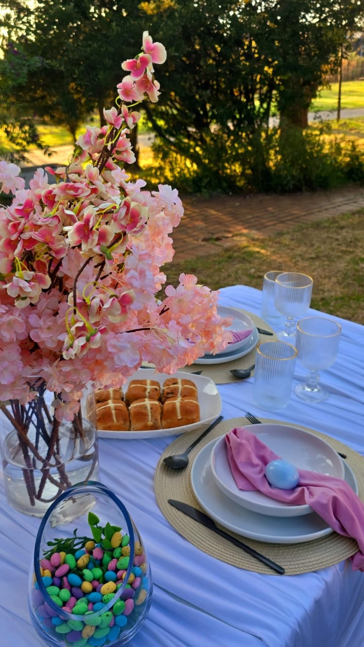 Easter table setting